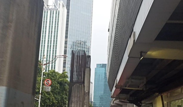 Pembongkaran Tiang Monorel Akan Dilakukan Saat Malam Hari